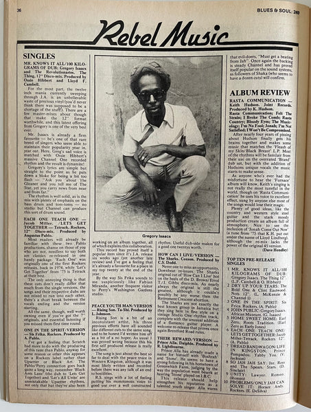 Blues & Soul Magazine - No. 249 April 11-24, 1978