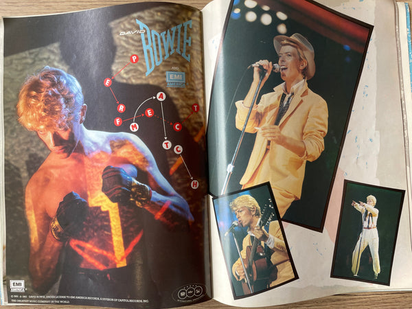 David Bowie Serious Moonlight Tour ‘83 Programme
