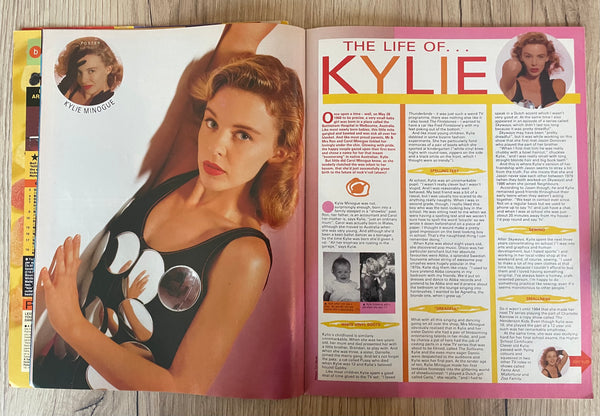 Smash Hits Magazine April 1989 - Madonna, Kylie Minogue, Paula Abdul