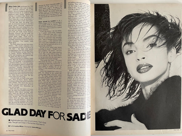 The Face Magazine No. 48 April 1984 - Sade