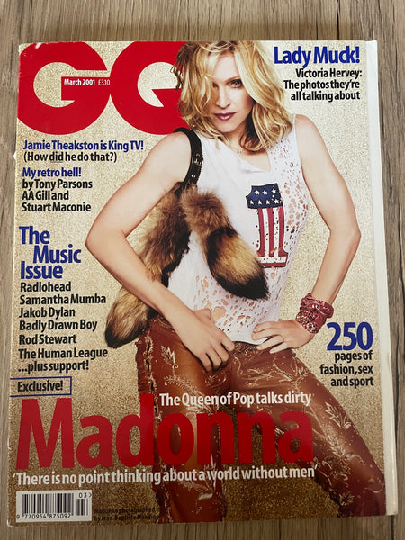 GQ Magazine March 2001 - Madonna