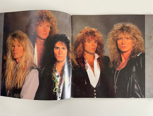Whitesnake Slip of the Tongue 1990 Tour Programme