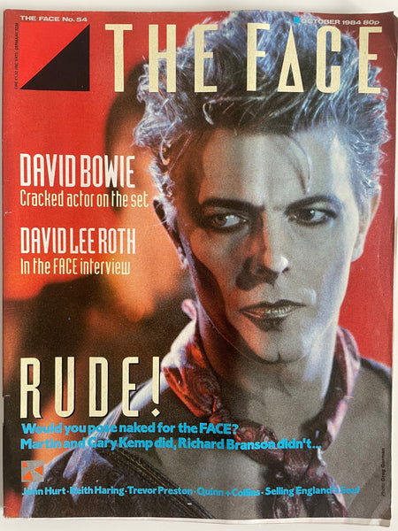 The Face Magazine No. 54 October 1984 - David Bowie