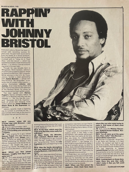 Blues & Soul Magazine - No. 145 October 8-21, 1974