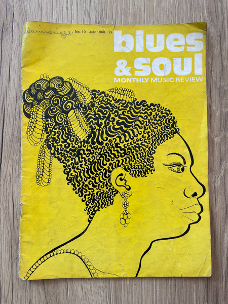 Blues & Soul Monthly Music Review Magazine July 1968