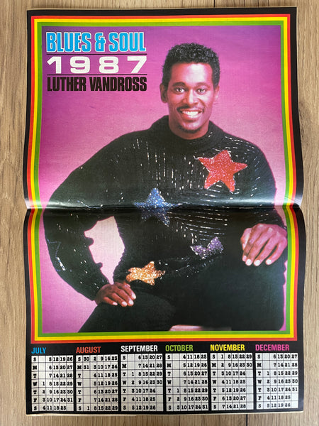 Blues & Soul Magazine 1987 - Prince, Luther Vandross