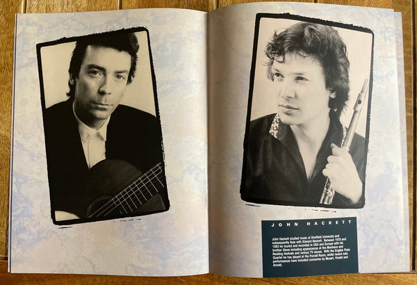 Steve Hackett - Momentum Tour Programme 1983