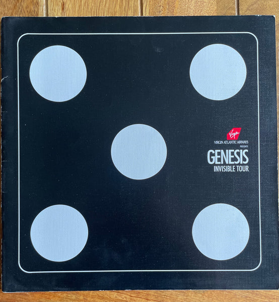 Genesis - Invisible Tour Programme 1986-87