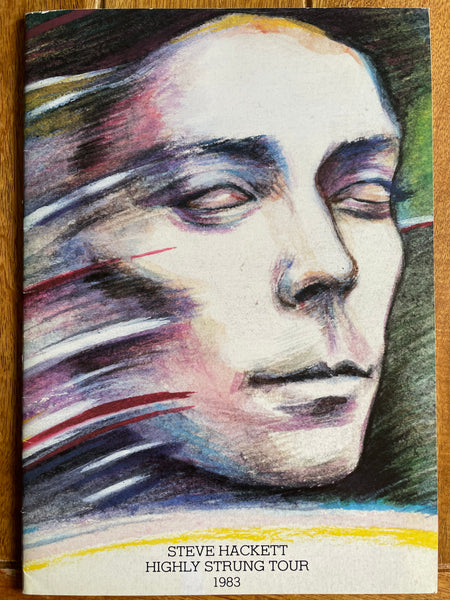 Steve Hackett - Highly Strung Tour Programme 1983