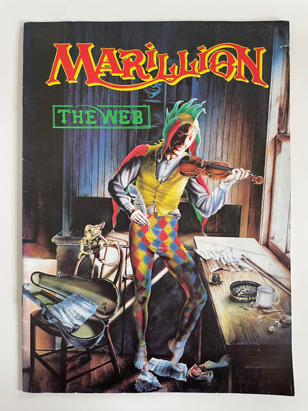 Marillion The Web 1983 Tour Programme