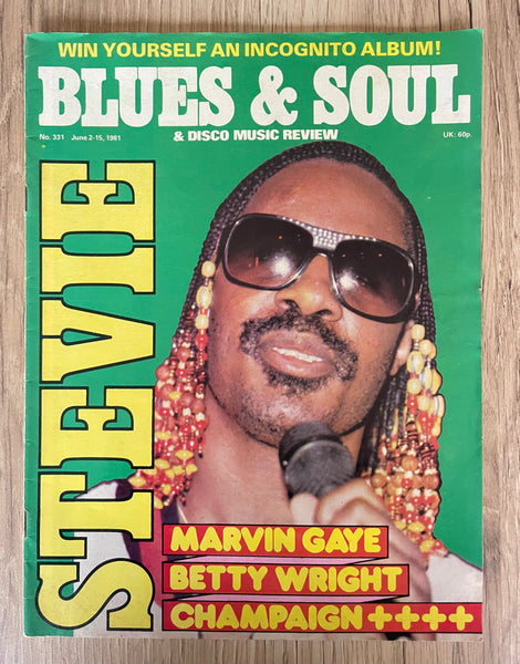 Blues & Soul 1981 - Marvin Gaye, Steve Wonder