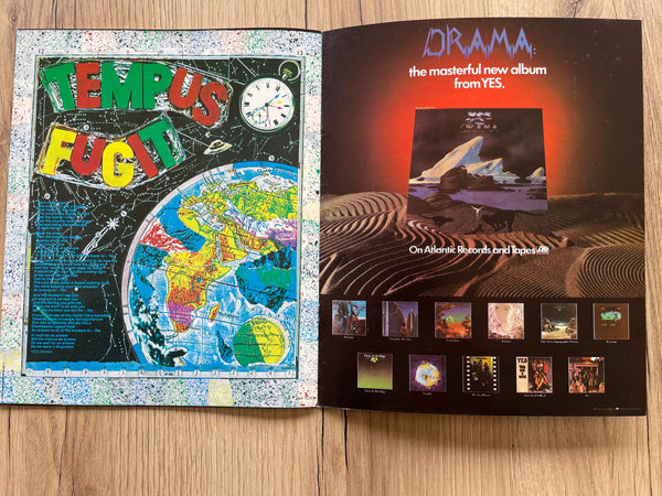 Yes Shows Tour Programme