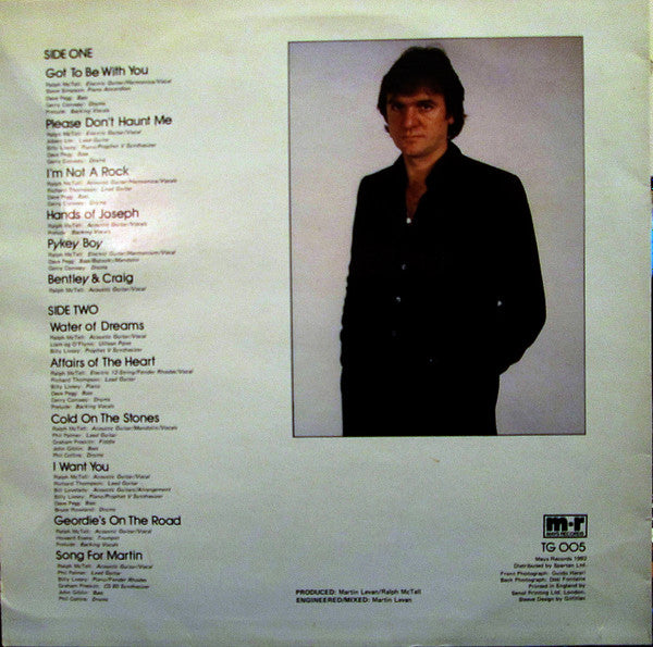 Ralph McTell : Water Of Dreams (LP, Album)