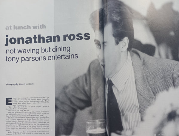 Arena magazine Issue 3 Gene Hackman, Jonathan Ross, Bruce McLean, Issy Miyake