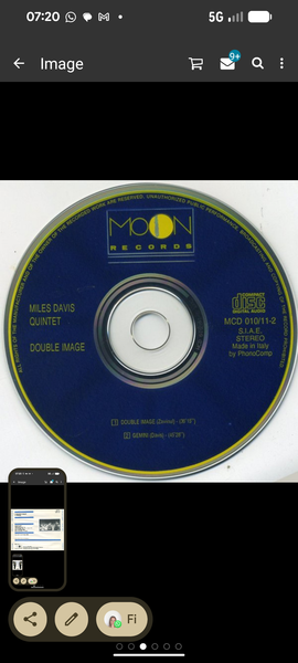 Miles Davis Double Image CD