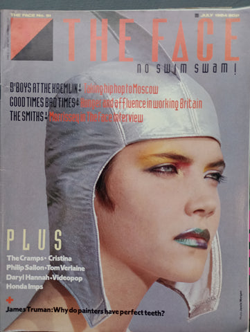 The Face magazine #51 July 1984 The Smiths, The Cramps, Daryl Hannah, Taking Hip Hop to the Kremlin