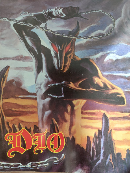 DIO- Holy Diver Tour Programme Book Ronnie James Dio Original 1984
