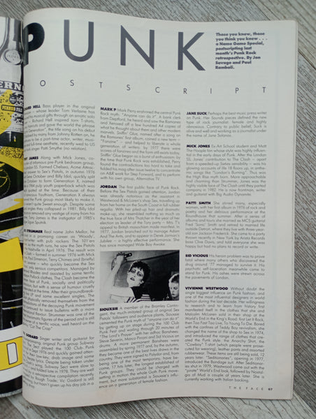 The Face magazine No. 71 March 1986 Beastie Boys, Elvis Costello, Malcolm McLaren, Punjabi Goes Pop! Kurt Weill