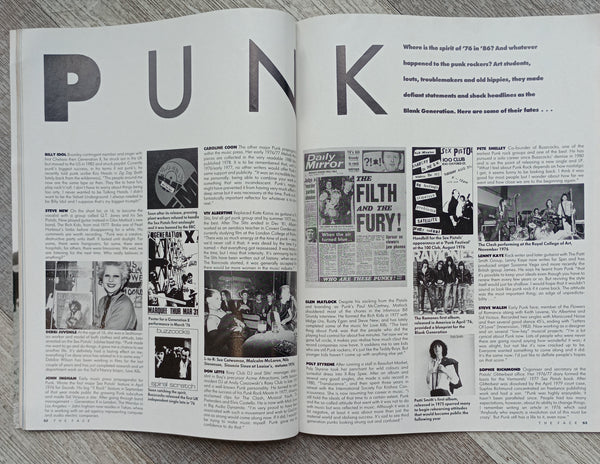 The Face magazine No.70 February 1986 Destroy edition - Punk 10 years on, Pet Shop Boys, Kurtis Blow