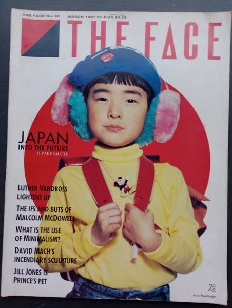 The Face magazine #83 March 1987 Luther Vandross, Malcolm McDowell, Japan - into the future