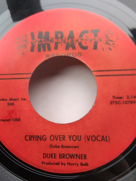 Duke Browner Crying over you