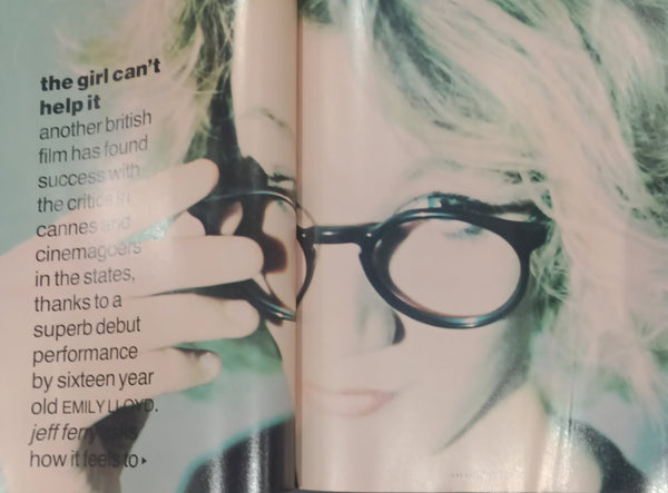 Arena magazine Issue 6 Autumn/Winter 1987 Brian Ferry, Giorgio Armani, Emily Lloyd,