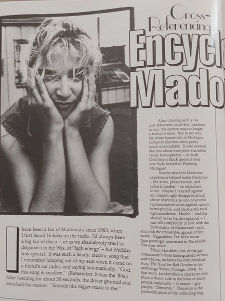 Madonna Revista ICON Volumen 5, Número 1 (1994)