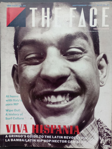 The Face magazine #89 September 1987 La Cicciolina, Viva Hispania, Elizabeth Pena, Latin Hip Hop