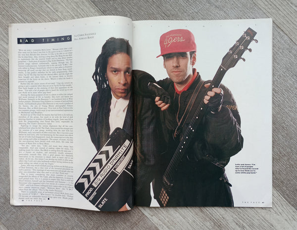 The Face magazine No. 73 May 1986, Big Audio Dynamite, Lesley Weiner, Boy George, Rosanna Arquette