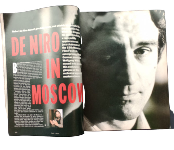 The Face Magazine No.92 December 1987 Robert De Niro, Carrie Fisher and Aretha Franklin