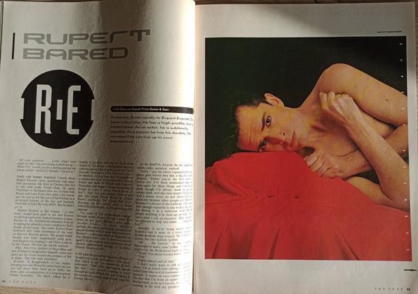 The Face Issue 63 July 1985 Sting, Robert Miller, Rupert Everett, Alan Parker