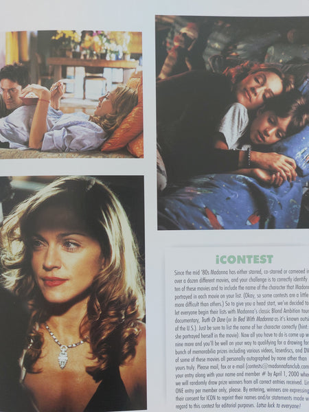 Madonna ICON Fan Club Magazine Number 32 (1999)