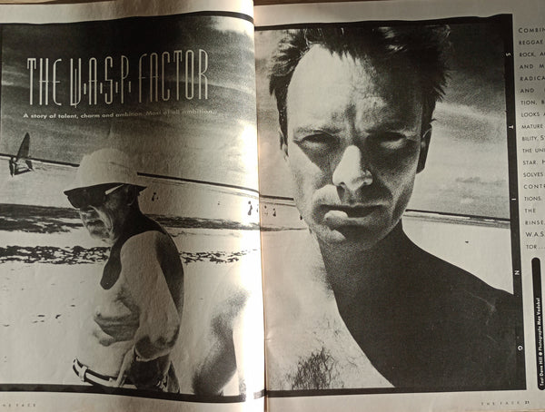 The Face Issue 63 July 1985 Sting, Robert Miller, Rupert Everett, Alan Parker