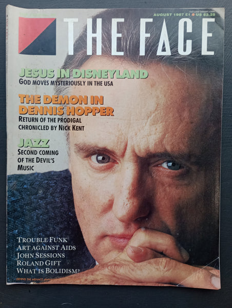 The Face magazine #88 August 1987 Dennis Hopper, Jazz - the second coming of the devil's music, Roland Gift