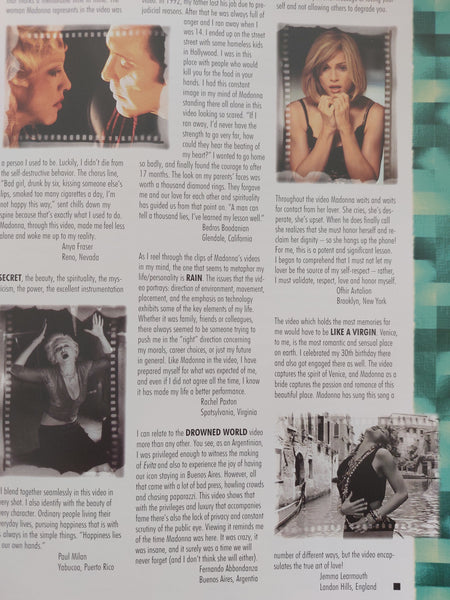 Madonna ICON Fan Club Magazine No. 31 (1999)