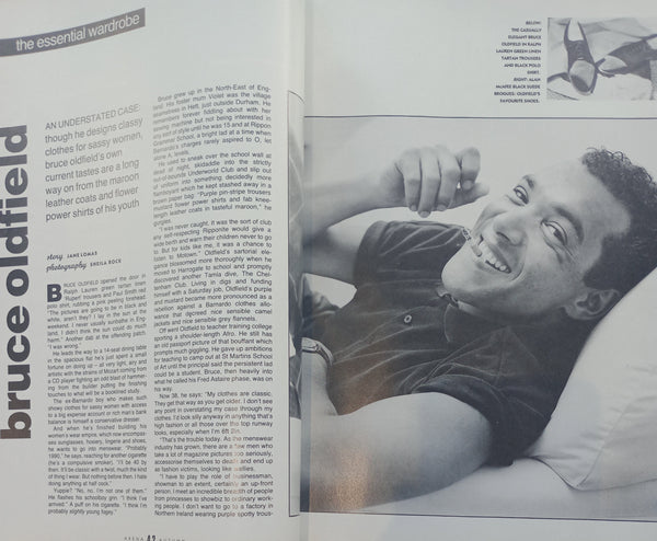 Arena Issue 5 Summer/Autumn 1987 Griffin Dunne, Bruce Oldfield, Ned Sherrin, Charlotte Rampling, Mafia Time