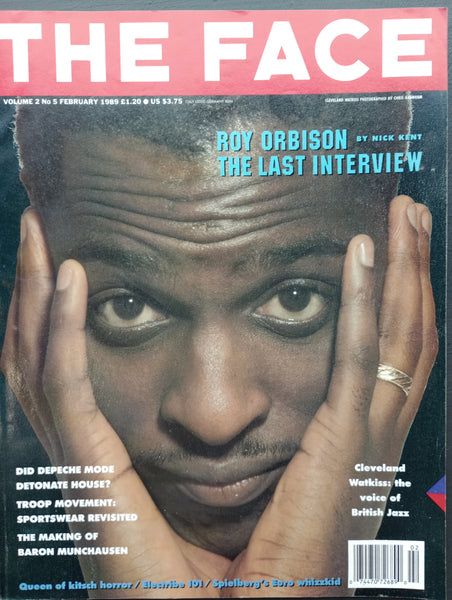 The Face magazine Vol.2 #5 February 1989 Roy Orbison the last interview, Cleveland Watkiss the voice of British jazz, Depeche Mode