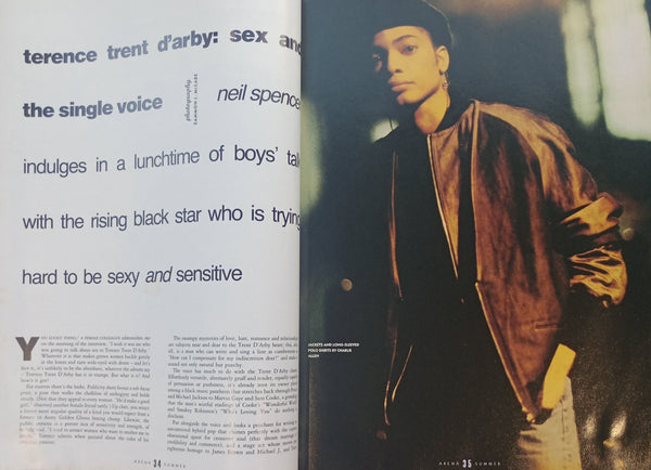 Arena Issue 4 Summer 1987 Paul Smith, Jean Paul Gaultier, Don Letts' wardrobe, Glen Hoddle, Terence Trent D'Arby