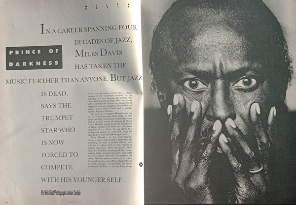 The FACE No. 78 October 1986 David Byrne, Miles Davis, Was (Not Was)