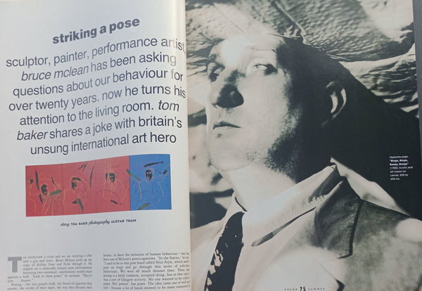 Arena magazine Issue 3 Gene Hackman, Jonathan Ross, Bruce McLean, Issy Miyake