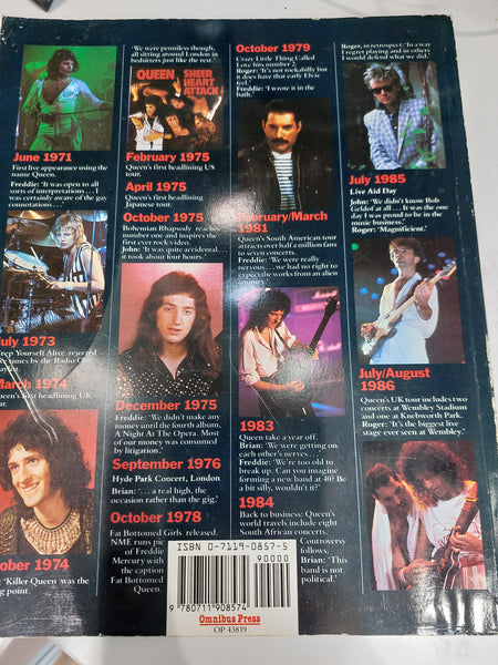 Queen: A Visual Documentary by Ken Dean (paperback)