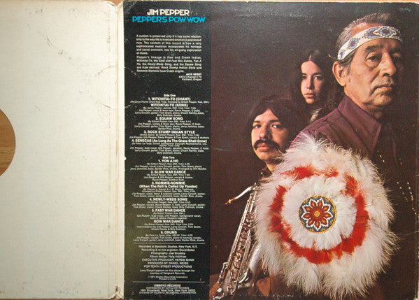 未使用 Jim Pepper - Pepper's Pow Wow / CD Jim Pepper – Pepper's Pow Wow | Releases | Discogs