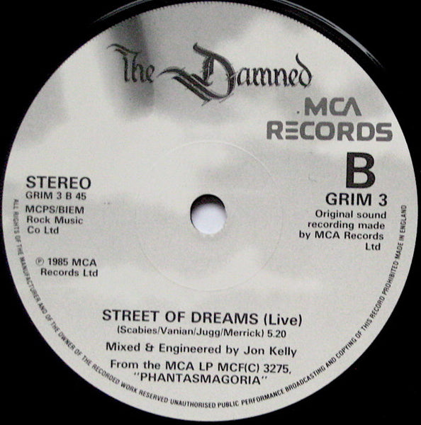 The Damned : Is It A Dream (7", Single)