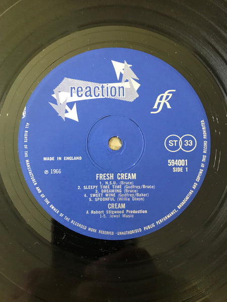 Cream (2) : Fresh Cream (LP, Album)