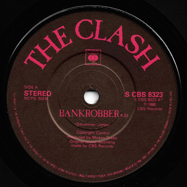Buy The Clash : Bankrobber (7