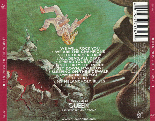 Queen – News Of The World = 世界に捧ぐ – CD (Album, Reissue), 1986