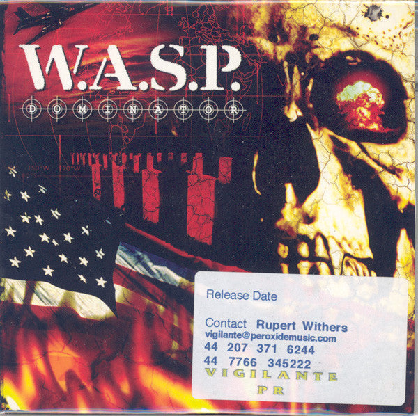 W.A.S.P. : Dominator (CDr, Album, Promo)