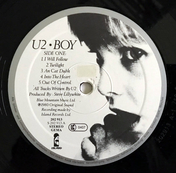 U2 : Boy (LP, Album)