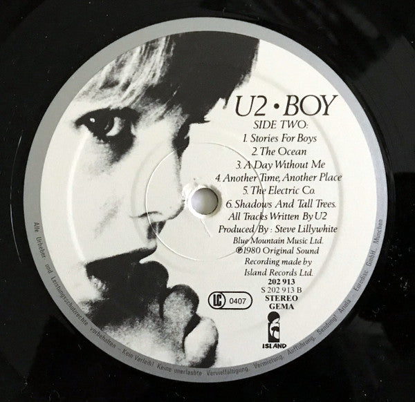 U2 : Boy (LP, Album)