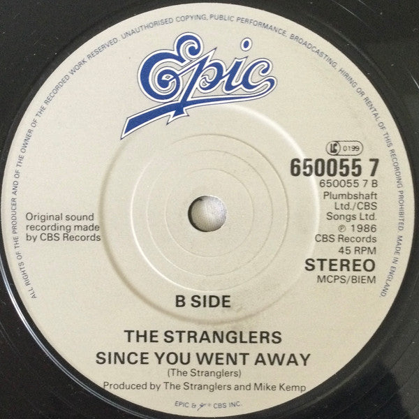 The Stranglers : Nice In Nice (7", Single)